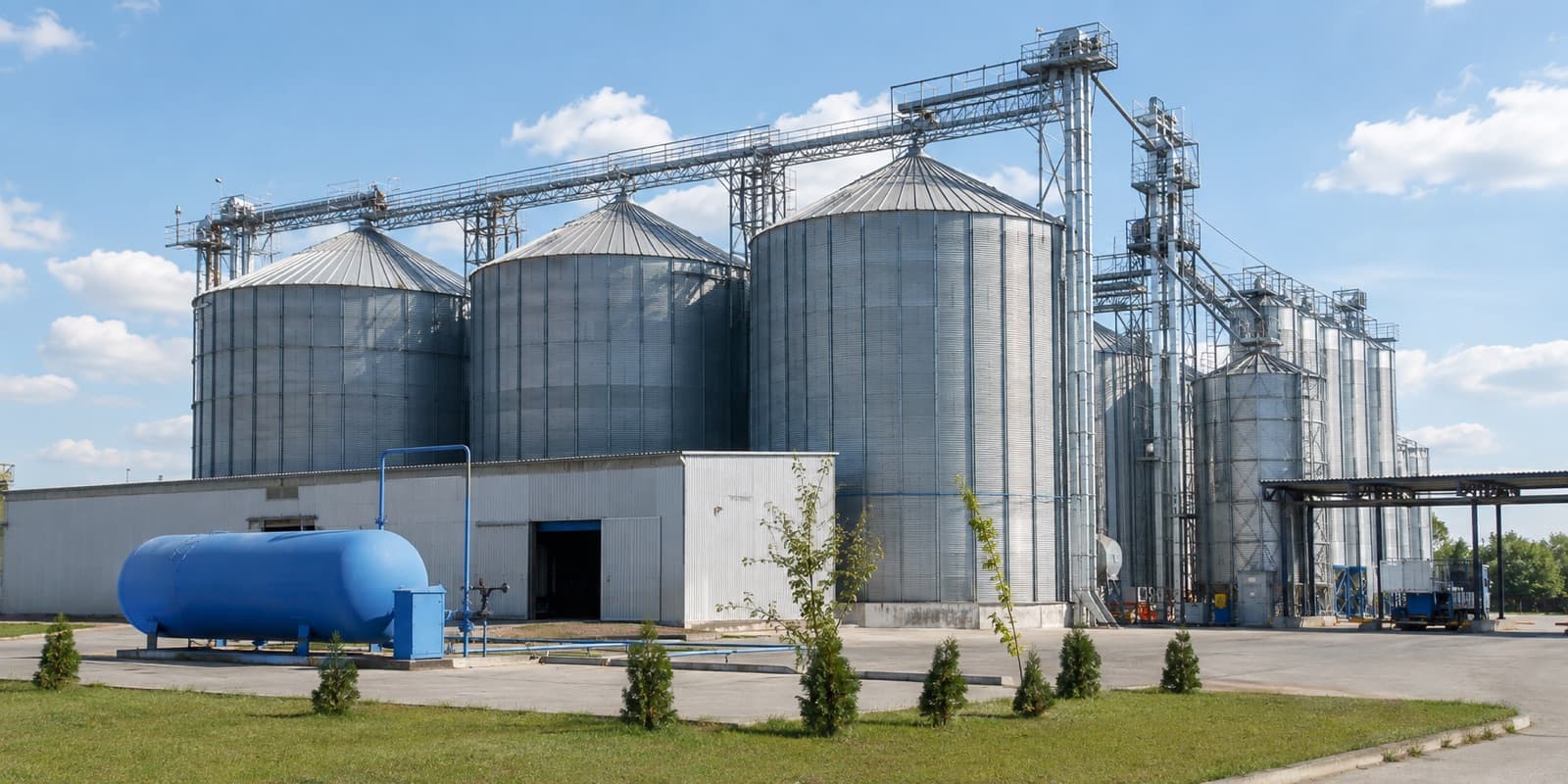 Елеватори та зерносклади